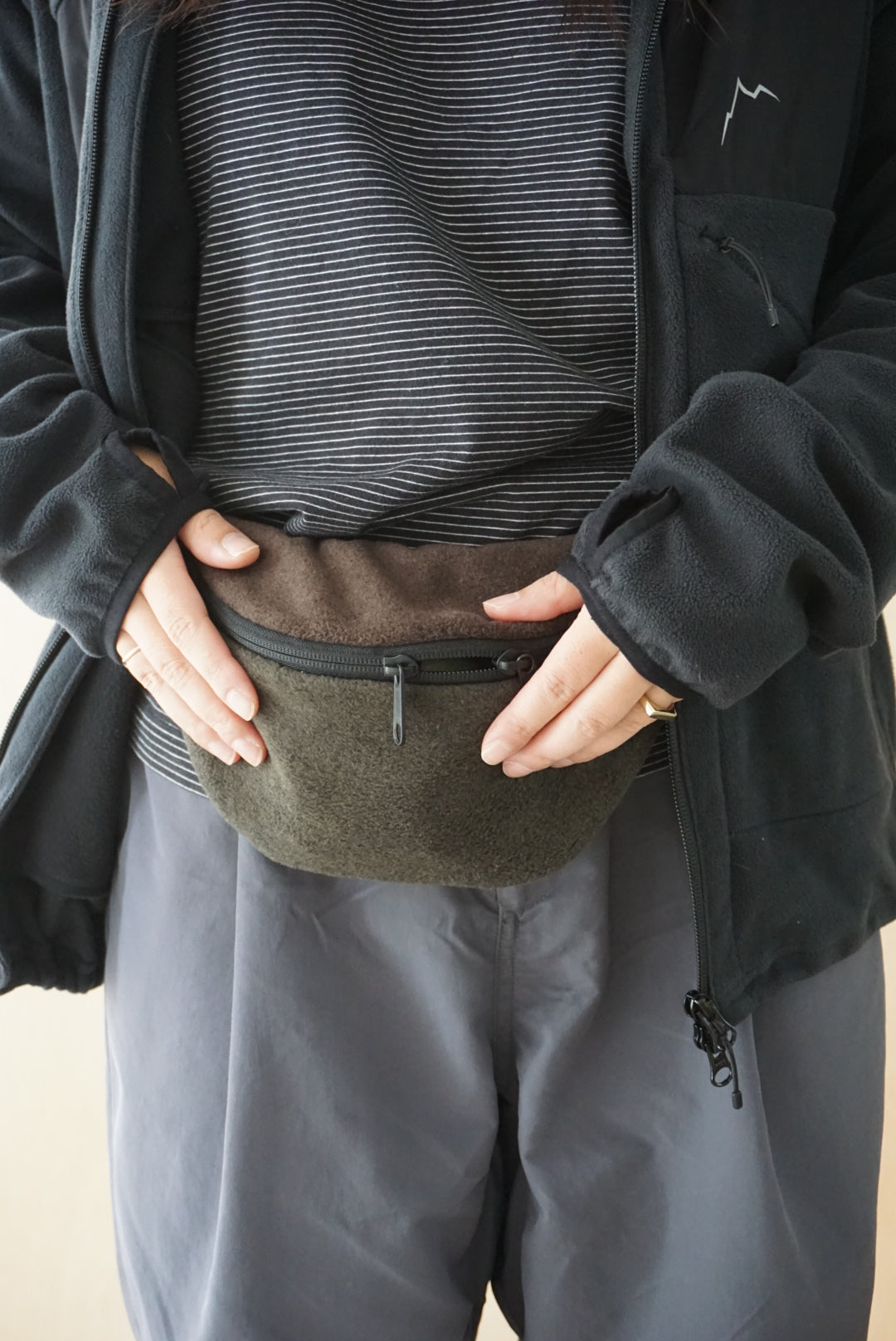 STAN Product Fleece waist bag