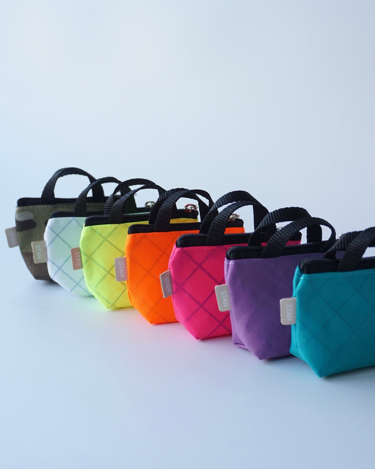 STAN Product mini bag -ECOPAK™- カラビナ付き