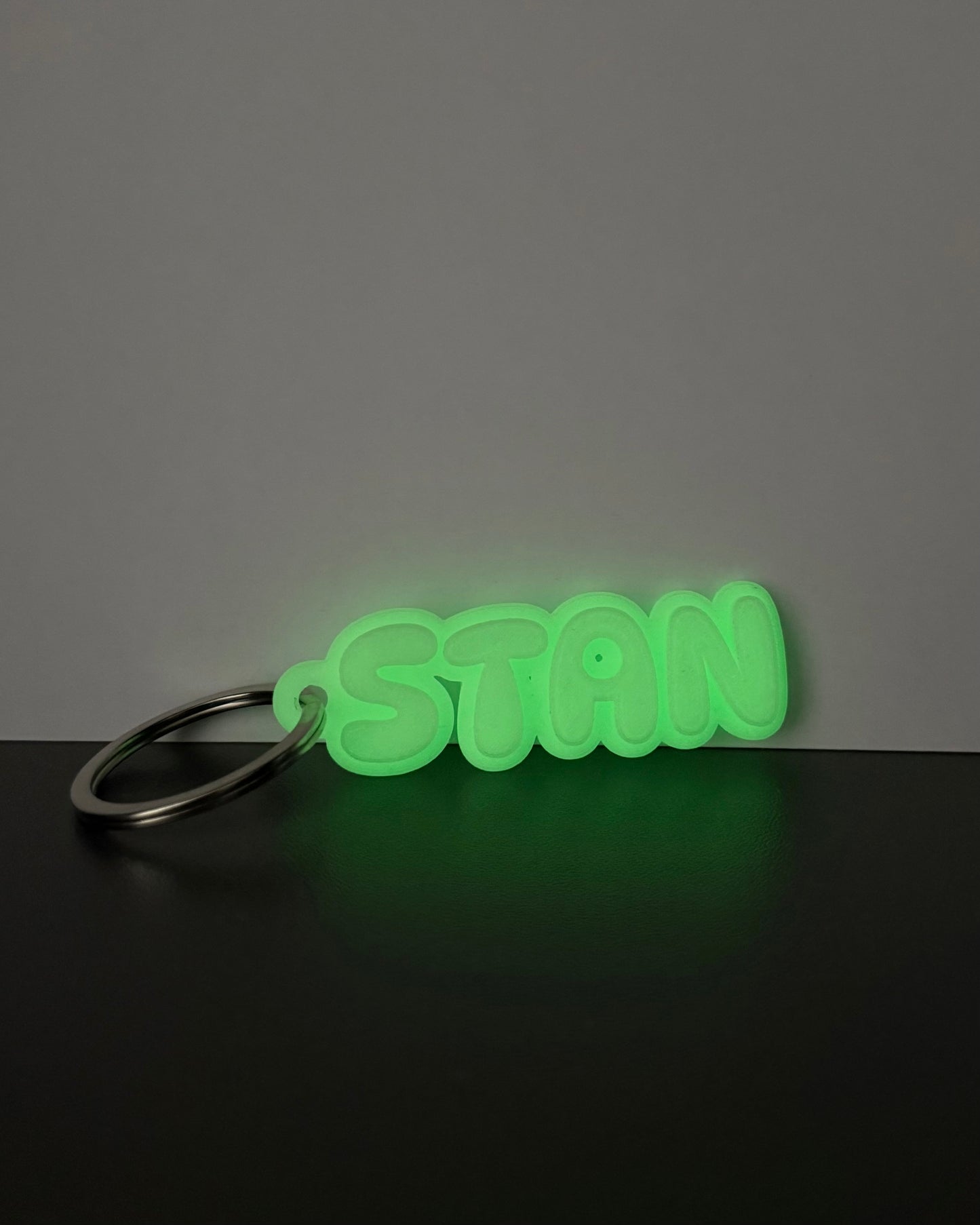 STAN key ring〈 glow in the dark〉