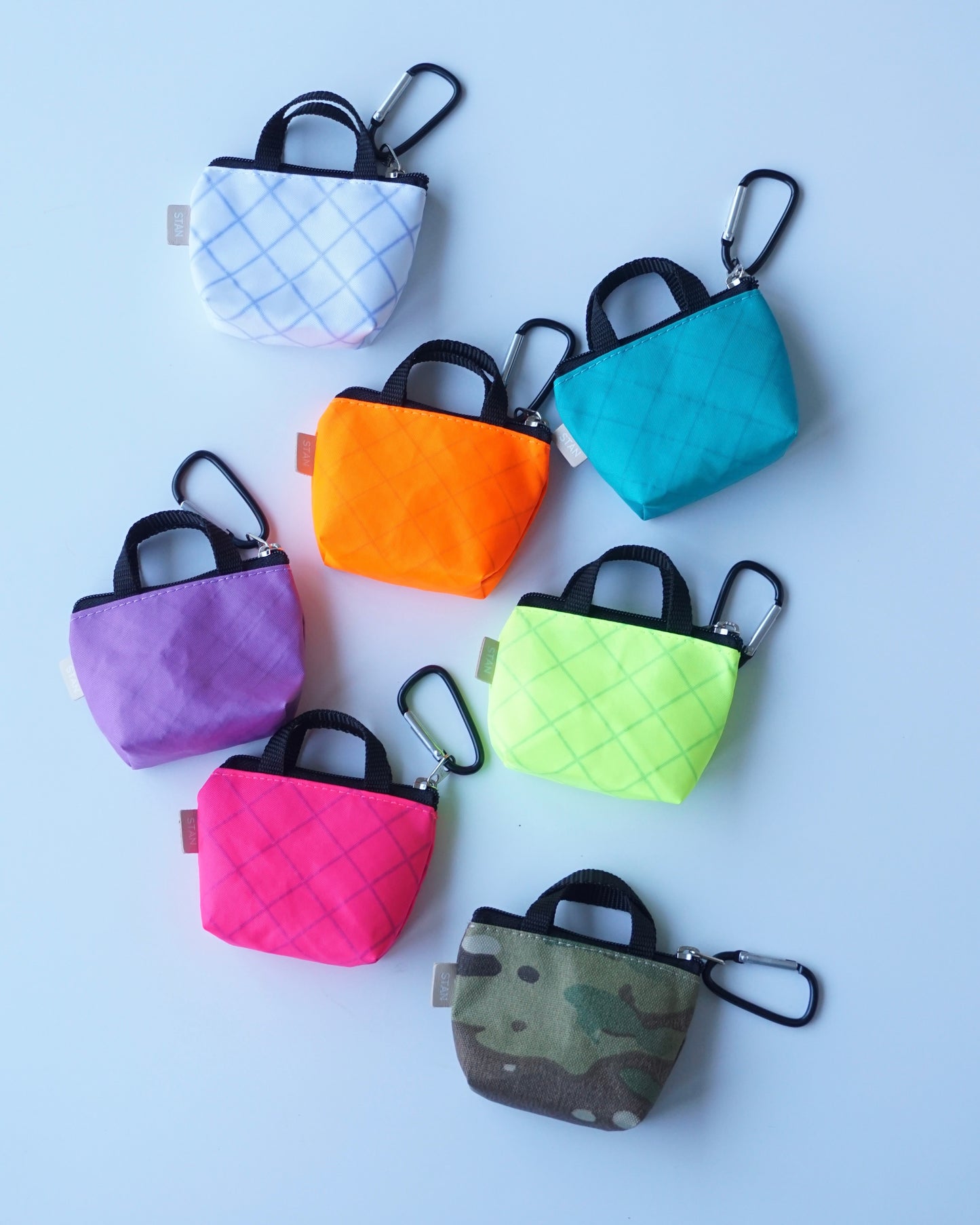 STAN Product mini bag -ECOPAK™- カラビナ付き