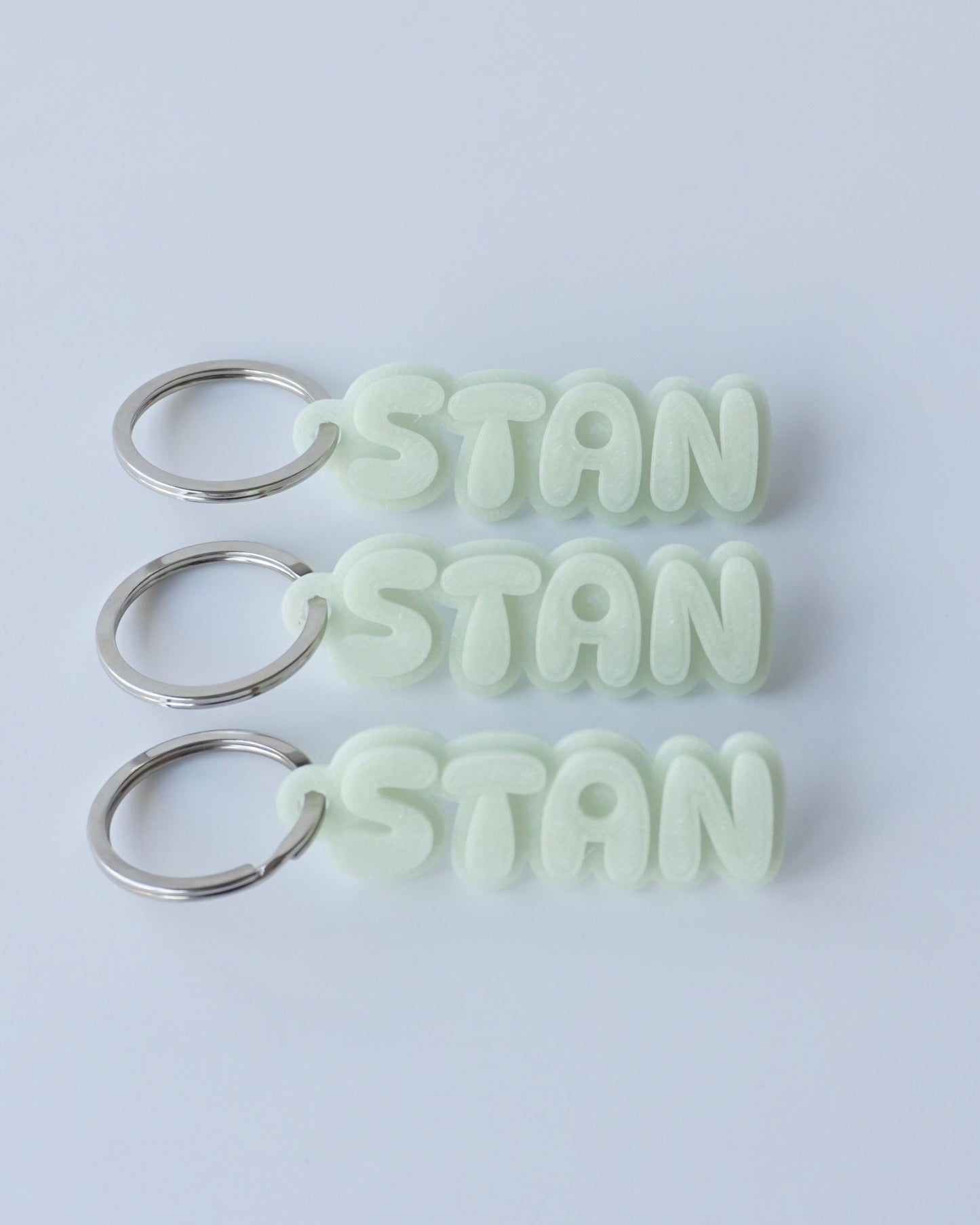 STAN key ring〈 glow in the dark〉