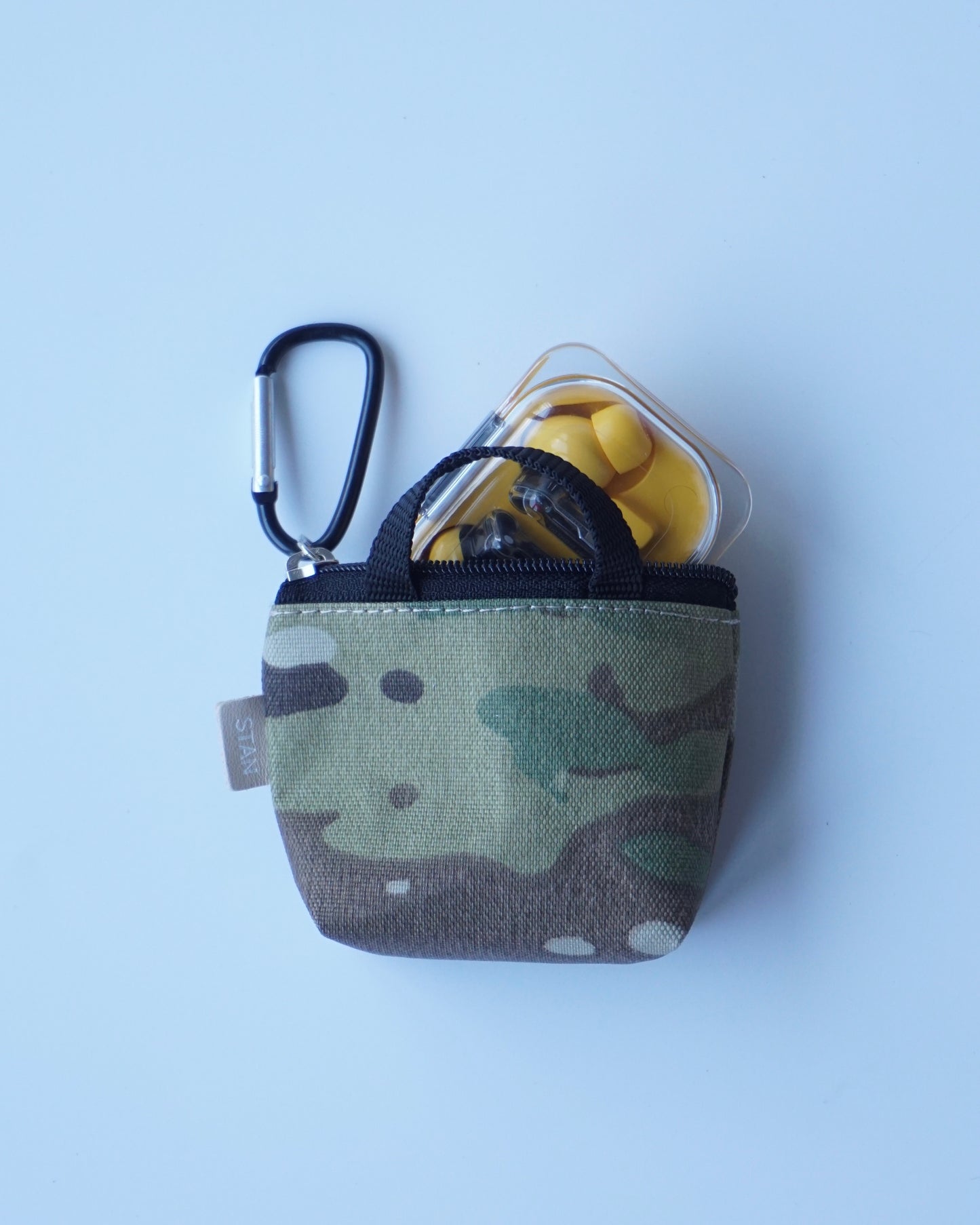 STAN Product mini bag -ECOPAK™- カラビナ付き